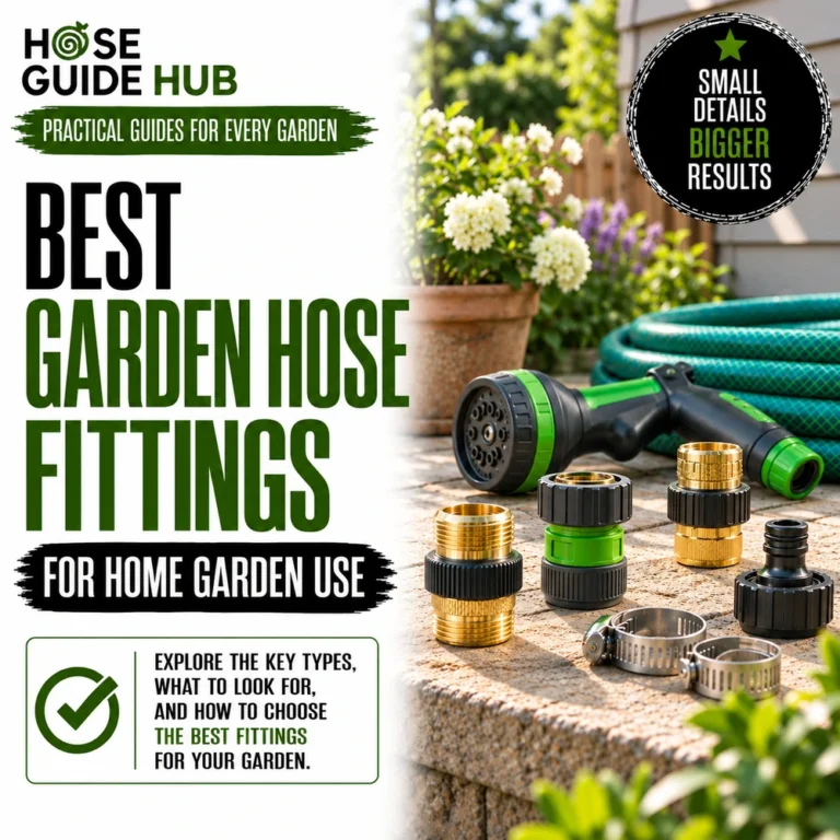 Best Garden Hose Fittings for Home & Garden Use