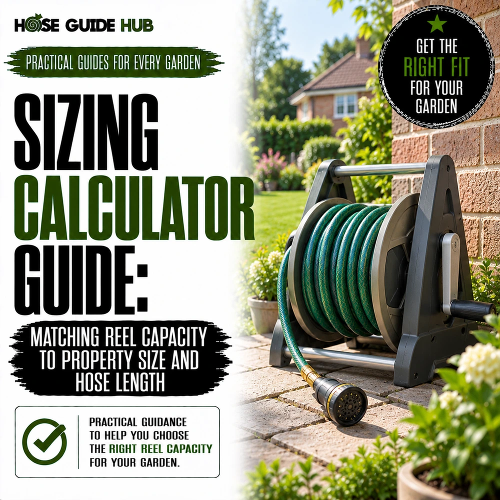Sizing Calculator Guide Matching Reel Capacity to Property Size and Hose Length