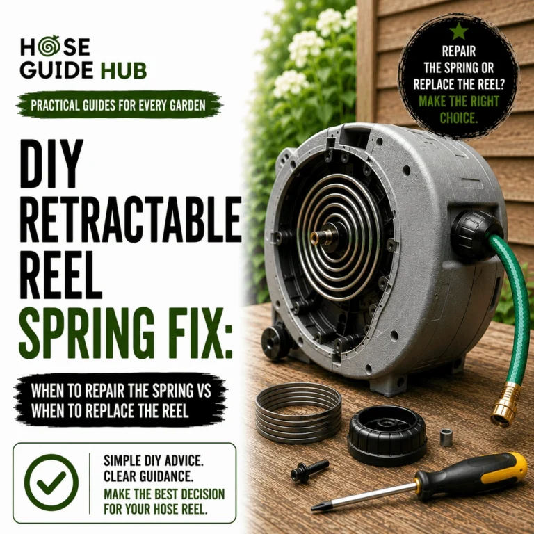 DIY Retractable Reel Spring Fix When to Repair the Spring vs When to Replace the Reel