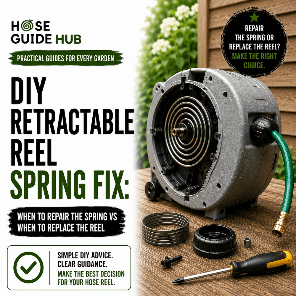 DIY Retractable Reel Spring Fix When to Repair the Spring vs When to Replace the Reel