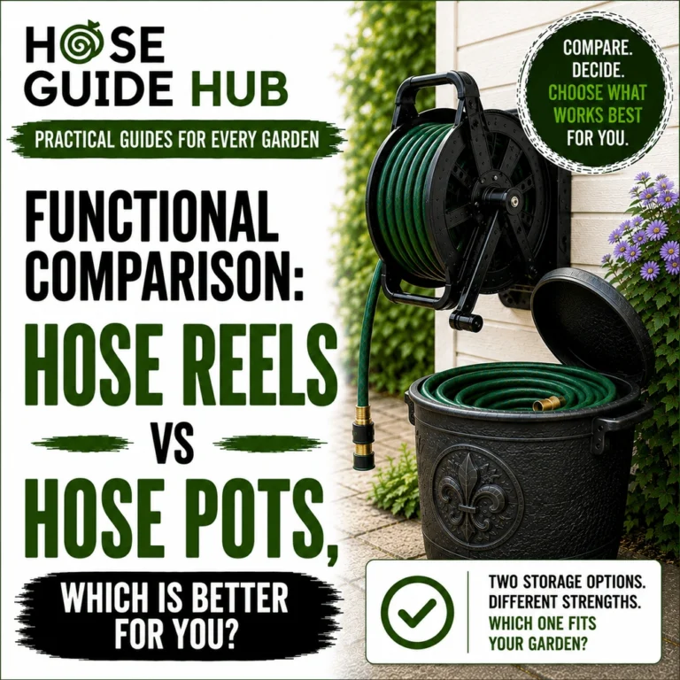 Functional Comparison Hose Reels vs Hose Pots, Which Is Better for You