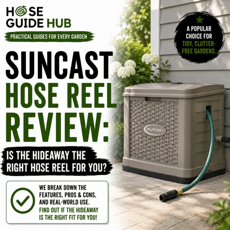 Suncast Hose Reel Review - Is The Hideaway the Right Hose Reel for You
