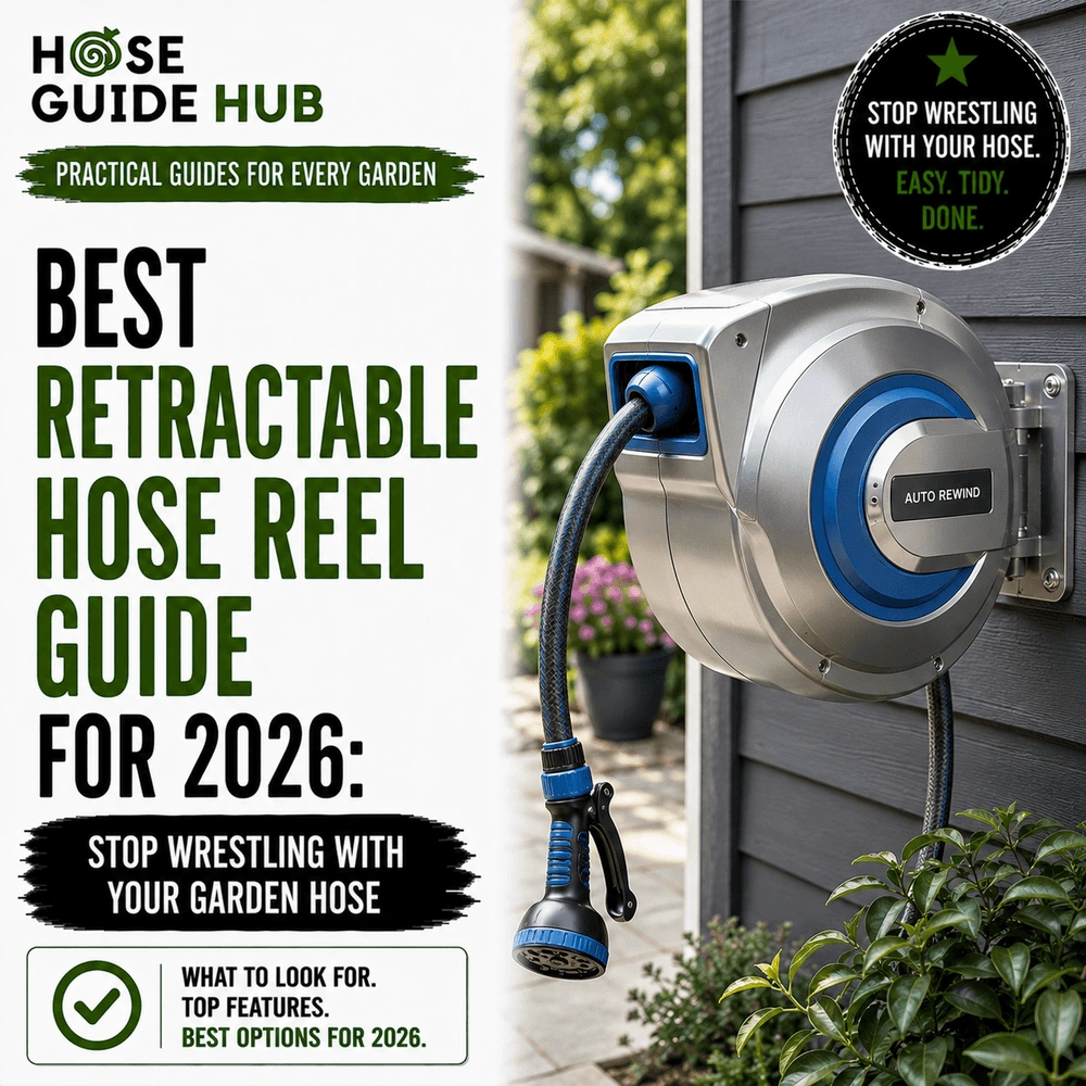 Best Retractable Hose Reel Guide For 2026 Stop Wrestling With Your Garden Hose