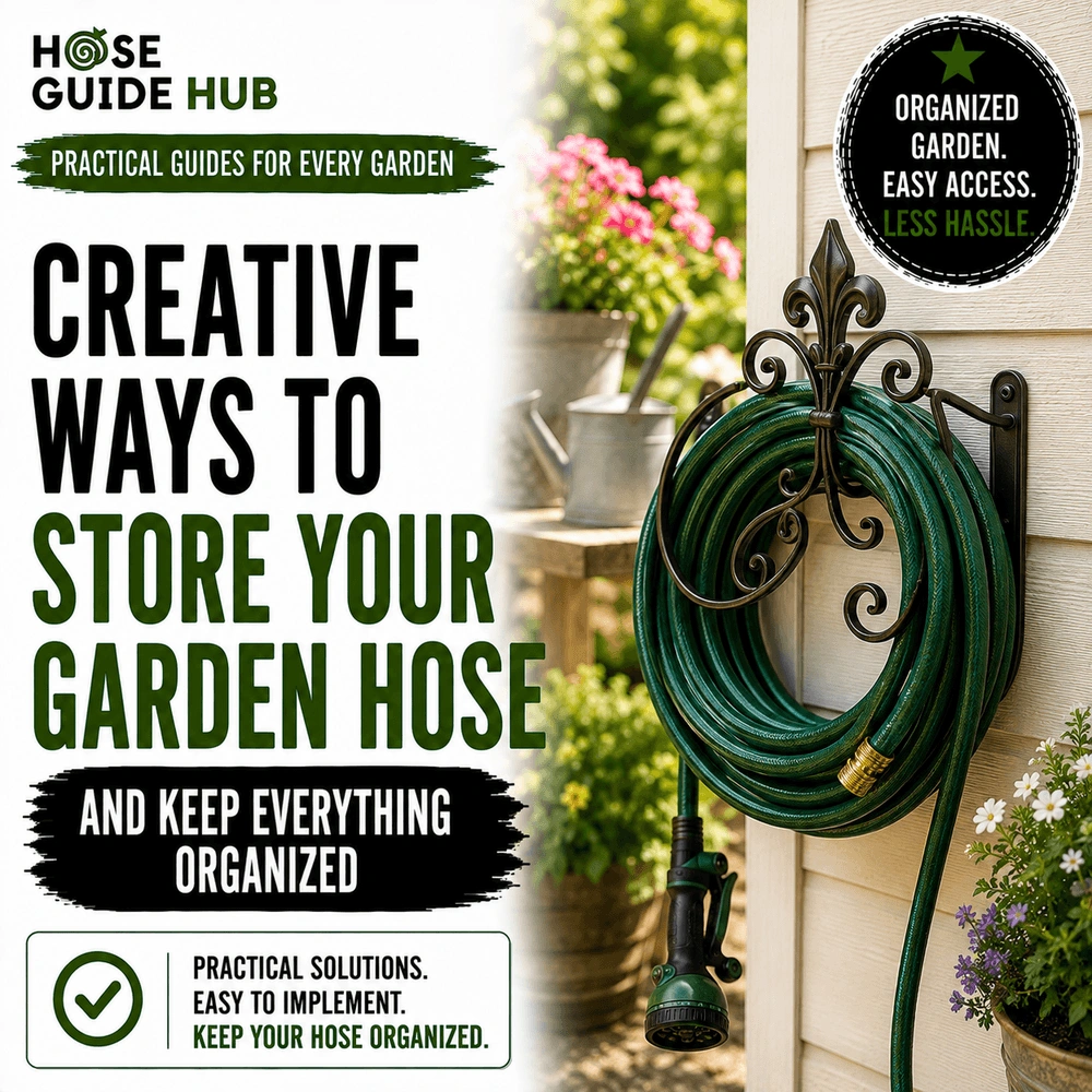 Creative Ways To Store Your Garden Hose And Keep Everything Organized