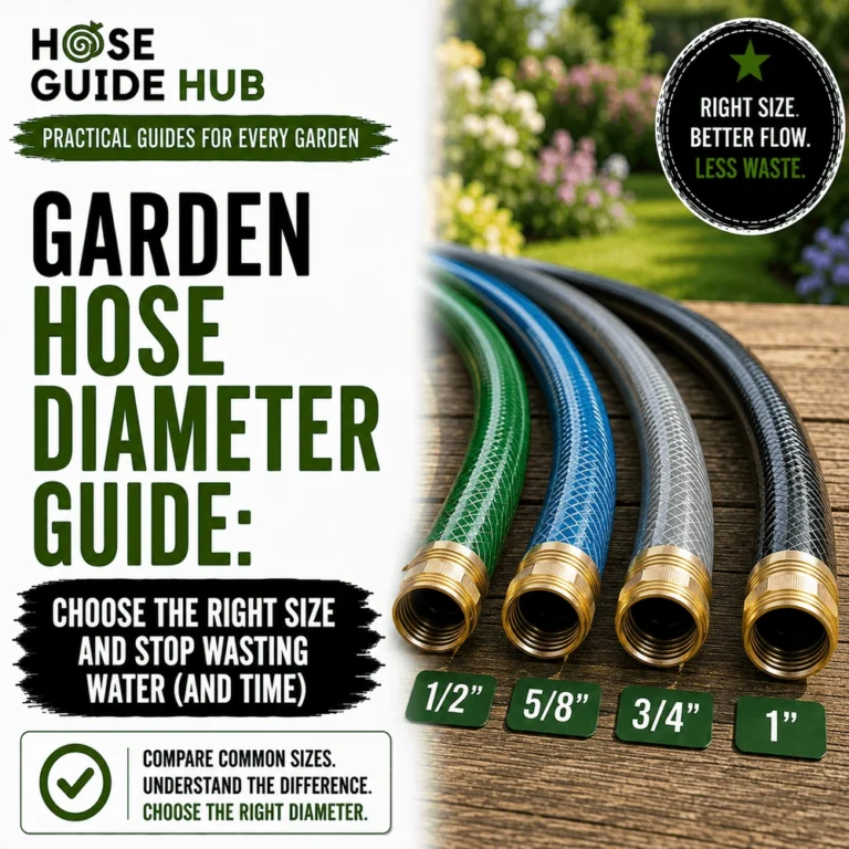 Garden Hose Diameter Guide Choose The Right Size And Stop Wasting Water (And Time)