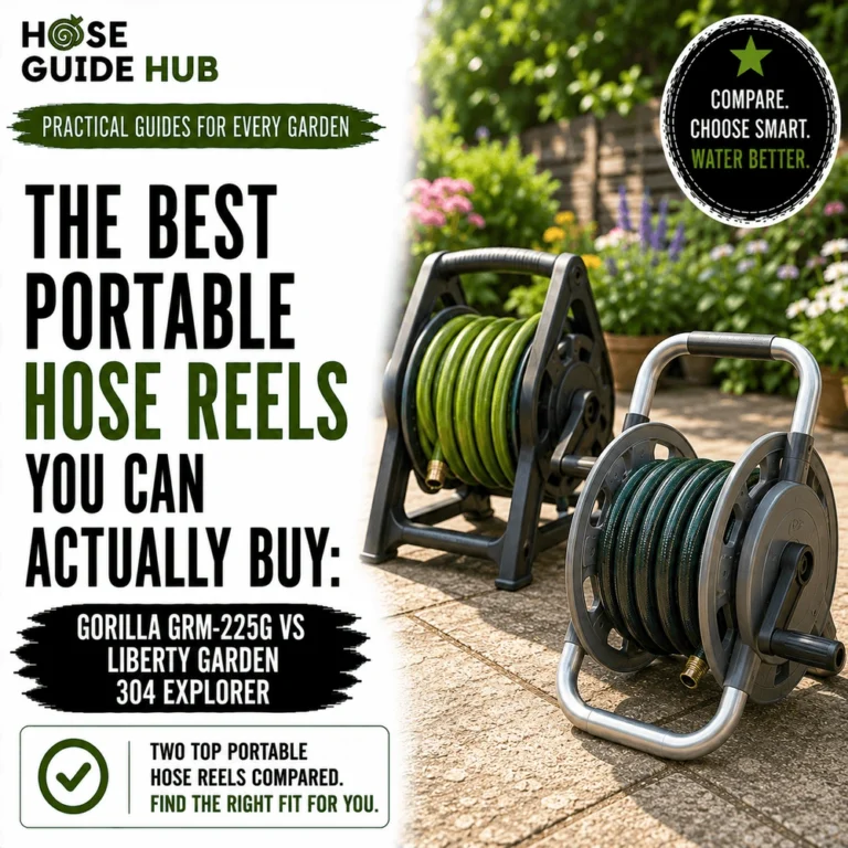 The Best Portable Hose Reels You Can Actually Buy Gorilla GRM-225G vs Liberty Garden 304 Explorer