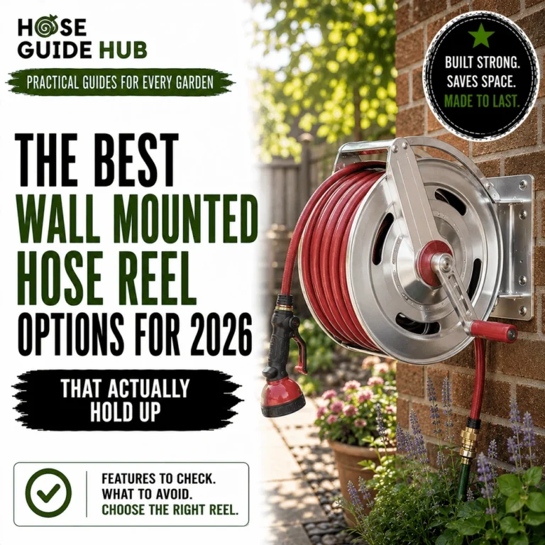 The Best Wall Mounted Hose Reel Options For 2026 That Actually Hold Up