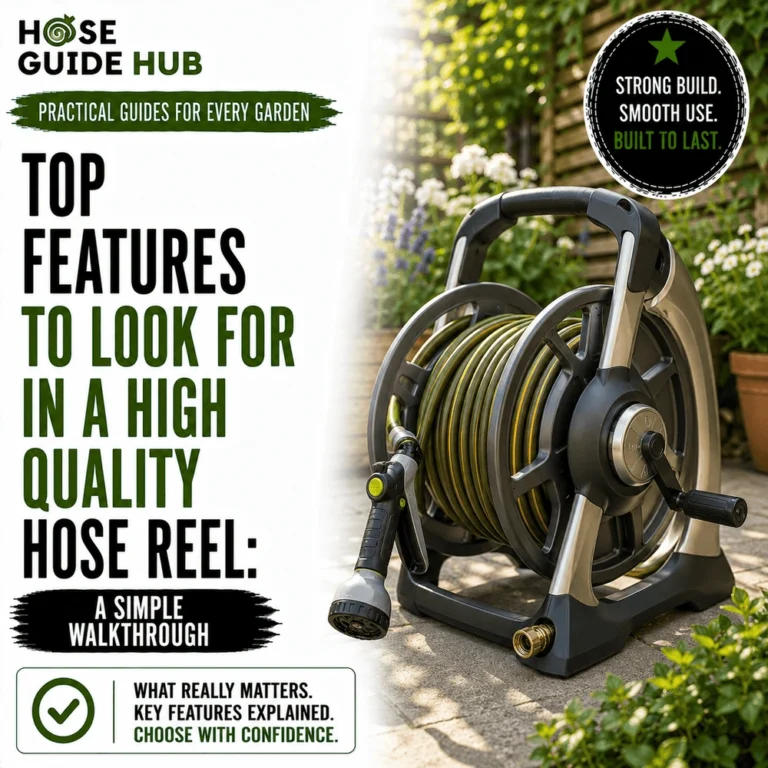 Top Features To Look For In A High Quality Hose Reel A Simple Walkthrough