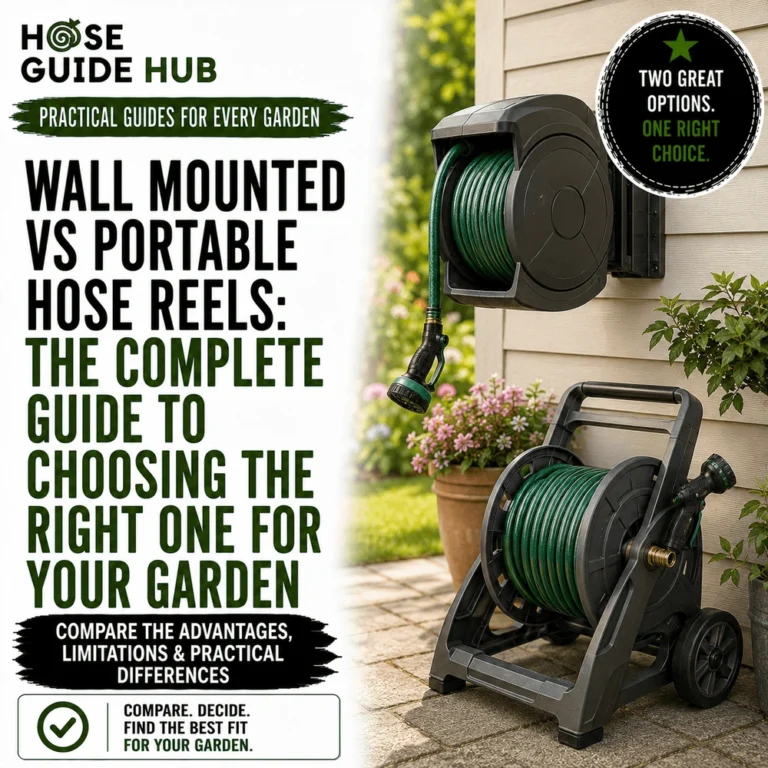 Wall Mounted vs Portable Hose Reels The Complete Guide To Choosing The Right One For Your Garden