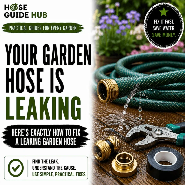 Your Garden Hose Is Leaking – Here’s Exactly How To Fix A Leaking Garden Hose