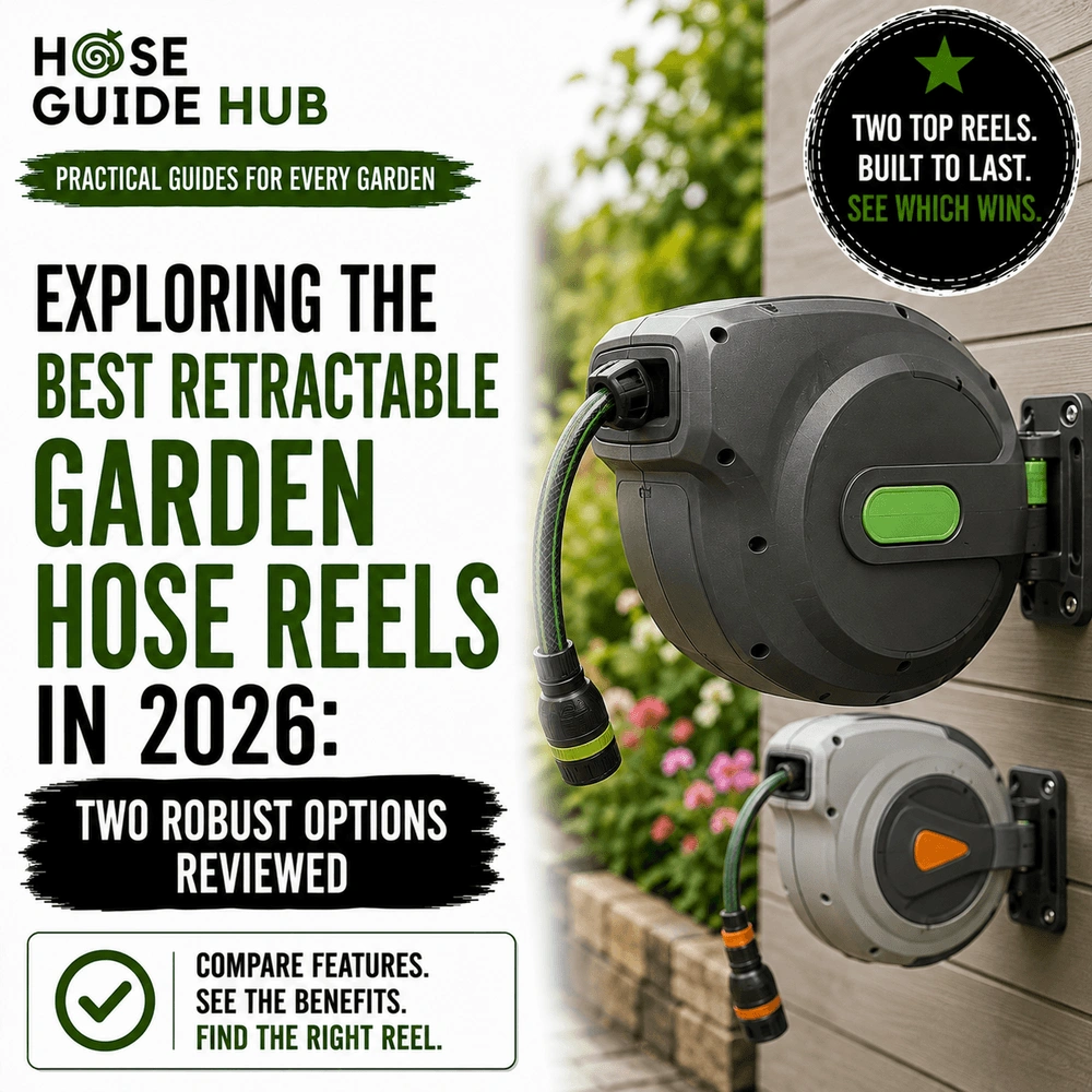Exploring The Best Retractable Garden Hose Reels In 2026 Two Robust Options Reviewed