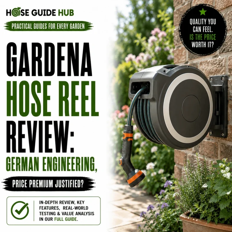 Gardena Hose Reel Review German Engineering, Price Premium Justified