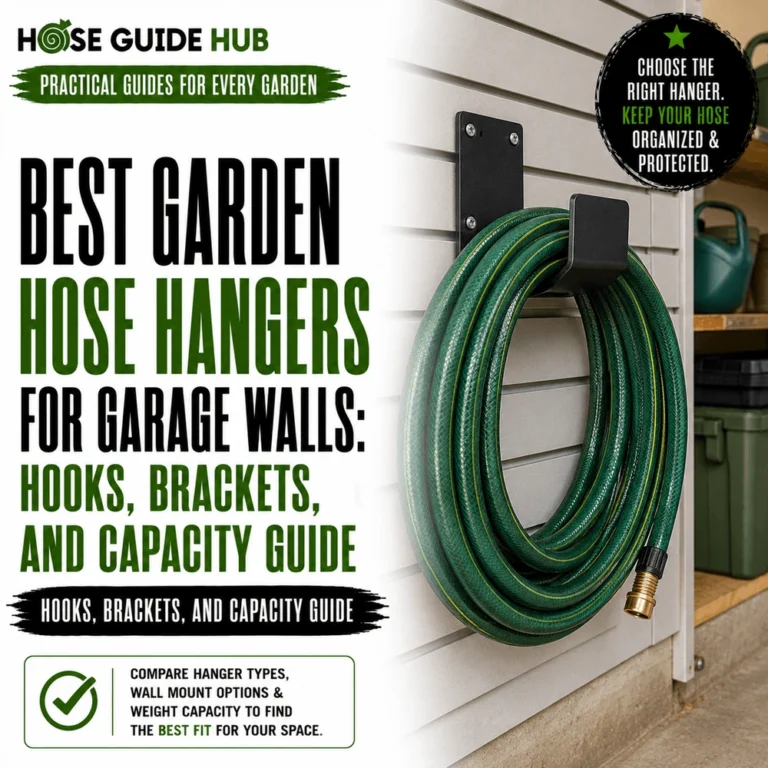 Best Garden Hose Hangers for Garage Walls Hooks, Brackets, and Capacity Guide