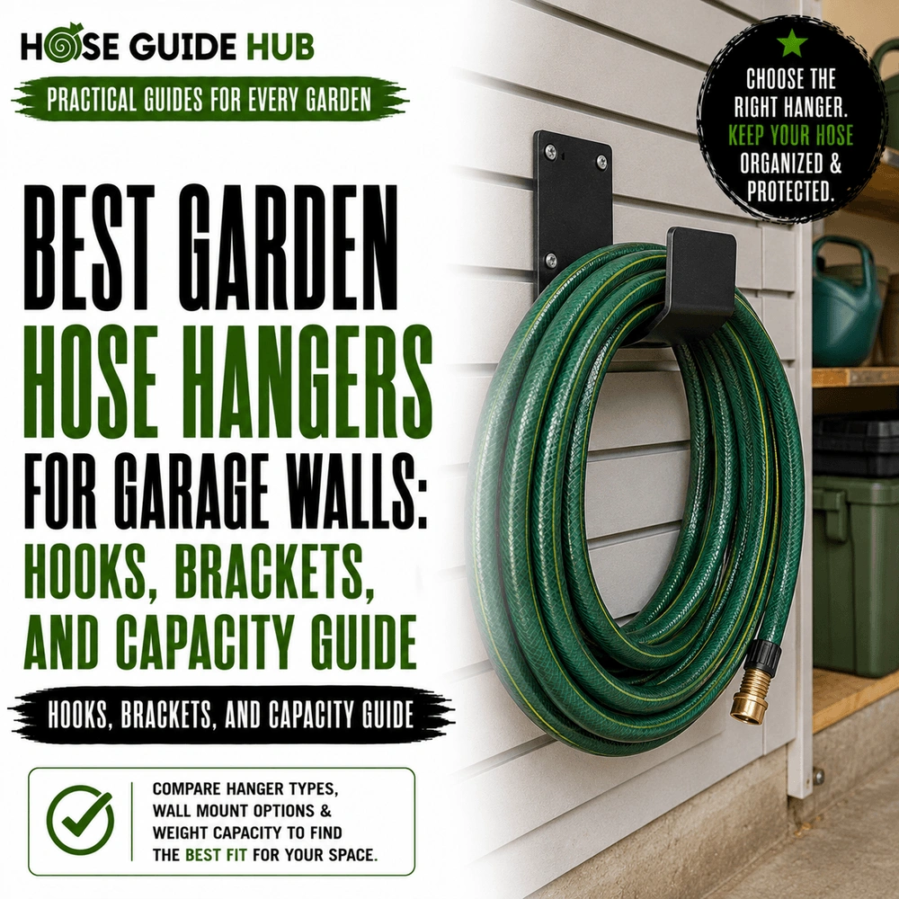Best Garden Hose Hangers for Garage Walls Hooks, Brackets, and Capacity Guide